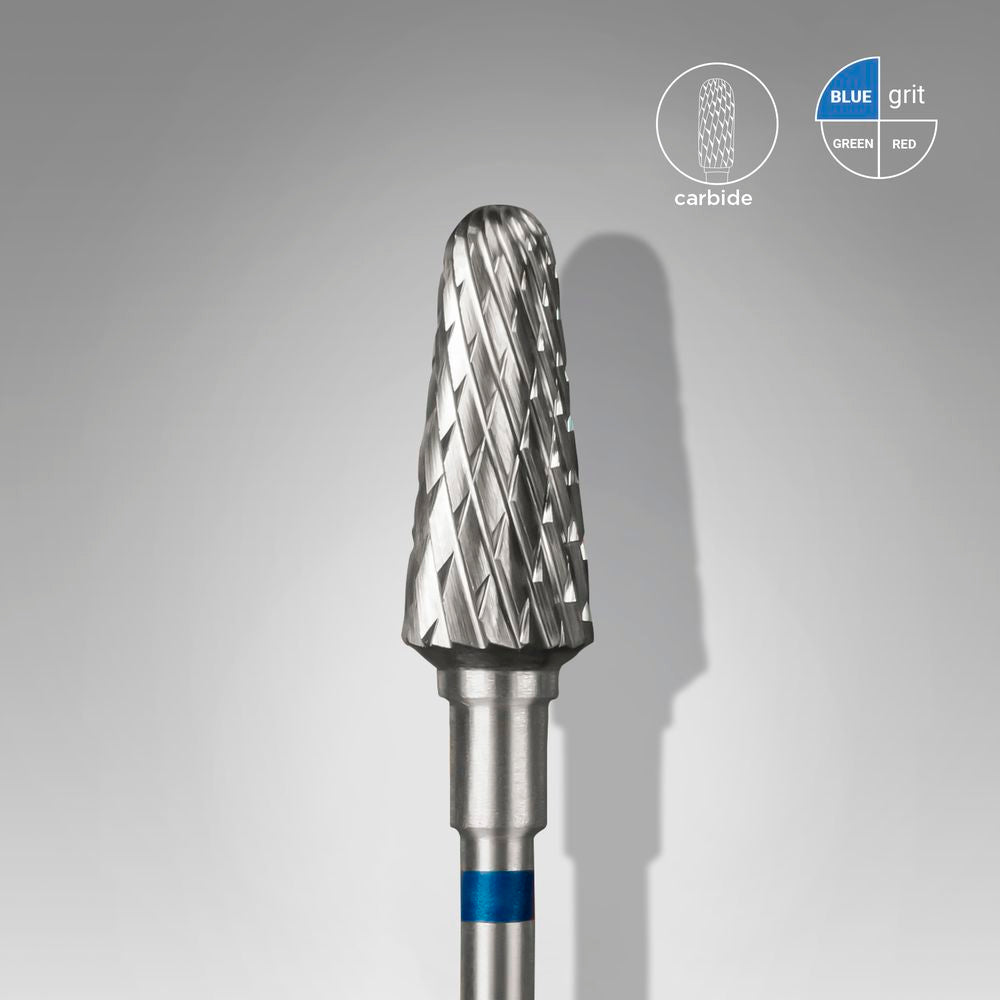Removal bit - Carbide nail drill bit frustum blue